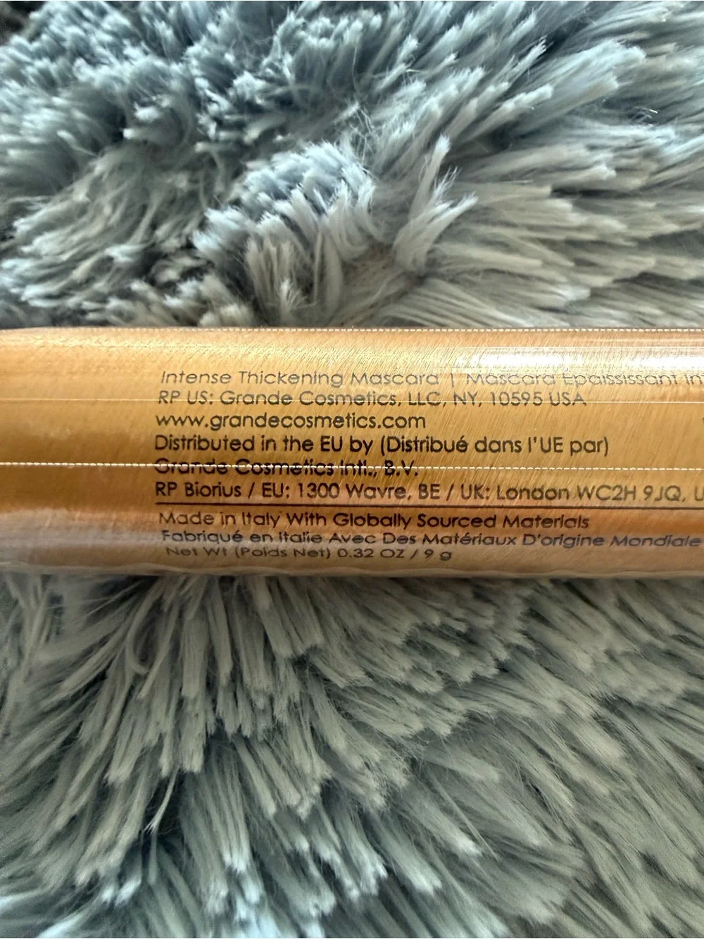 GrandeDRAMA Intense Thickening Mascara — Black